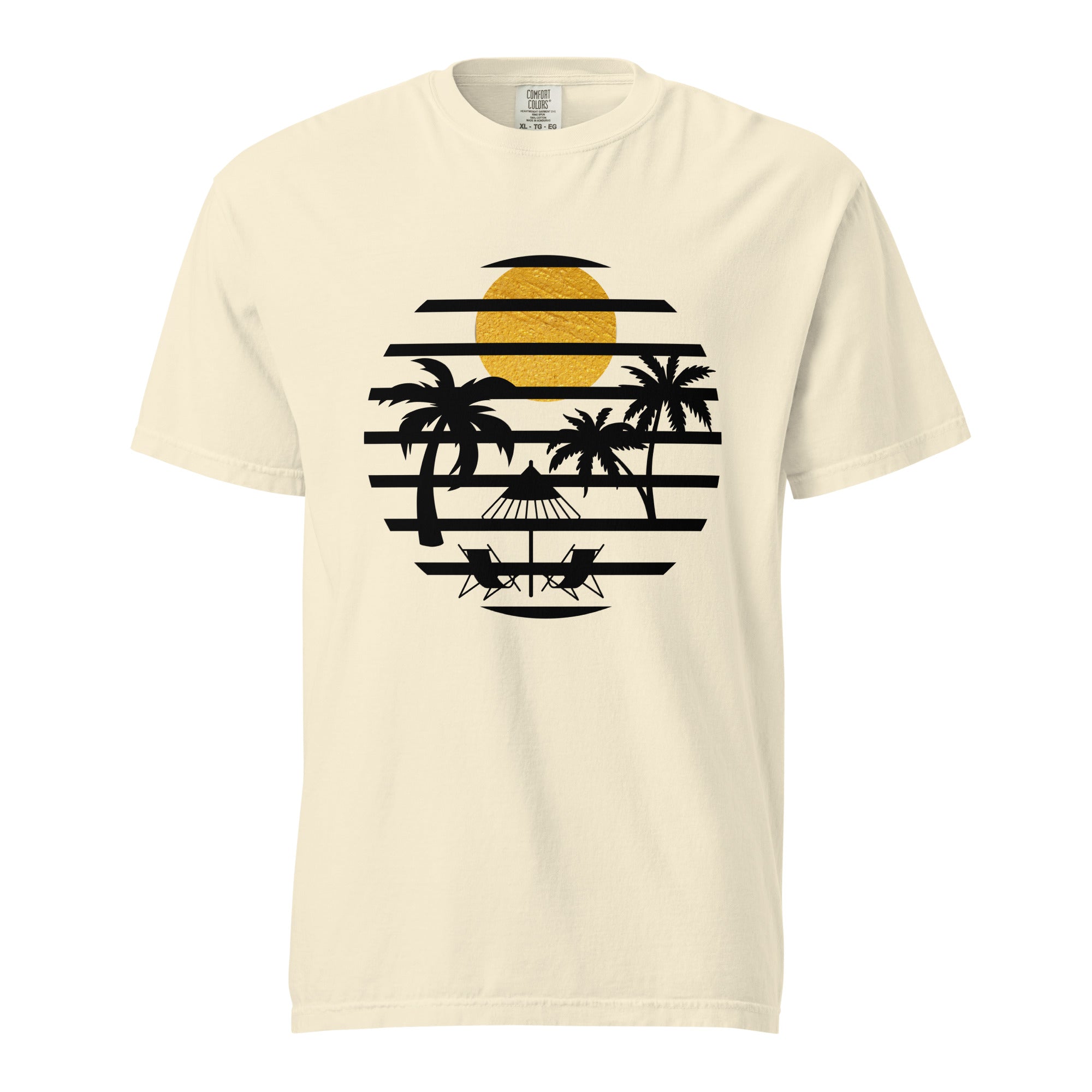 Unisex garment-dyed heavyweight t-shirt - MISTER P-BODY PRINTS