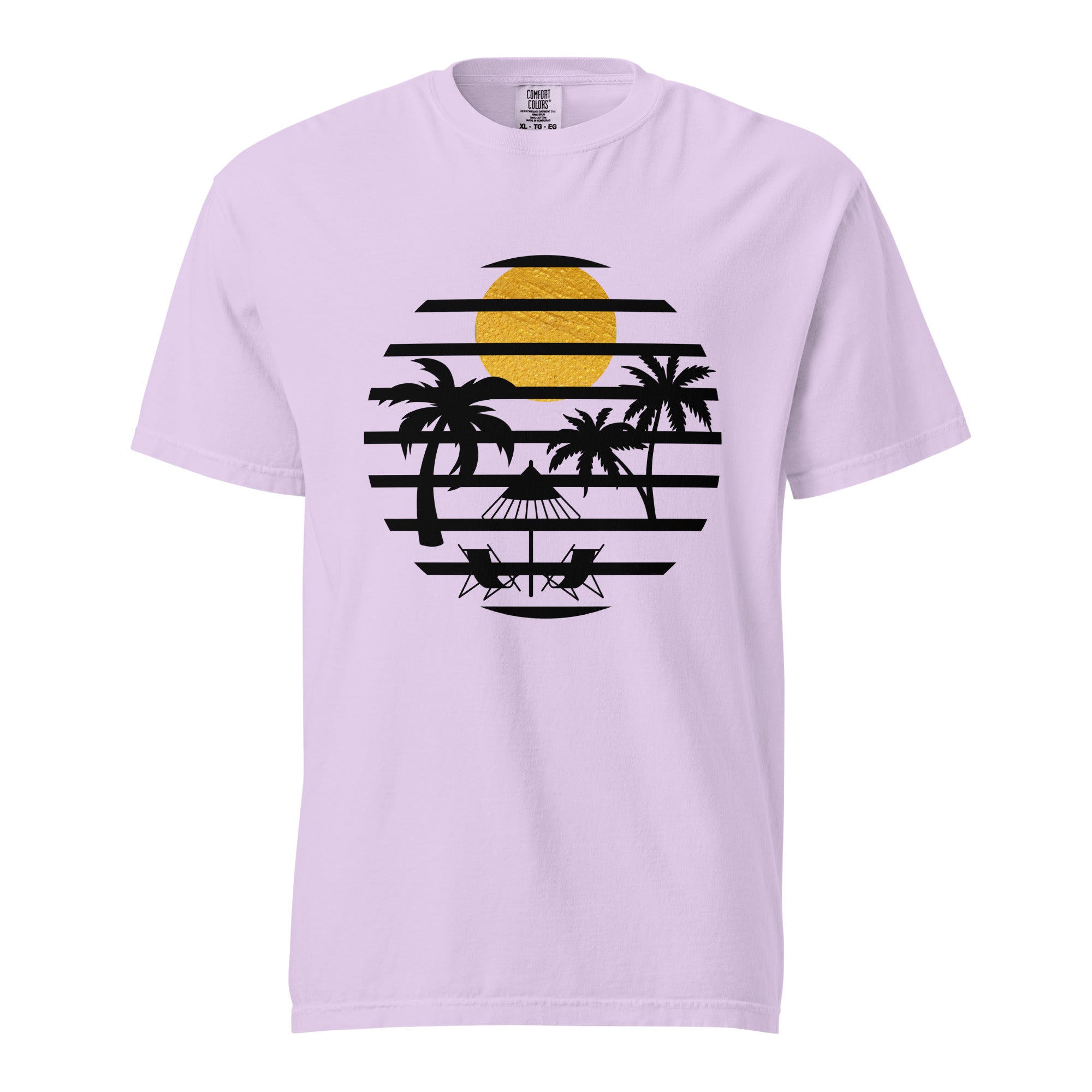 Unisex garment-dyed heavyweight t-shirt - MISTER P-BODY PRINTS