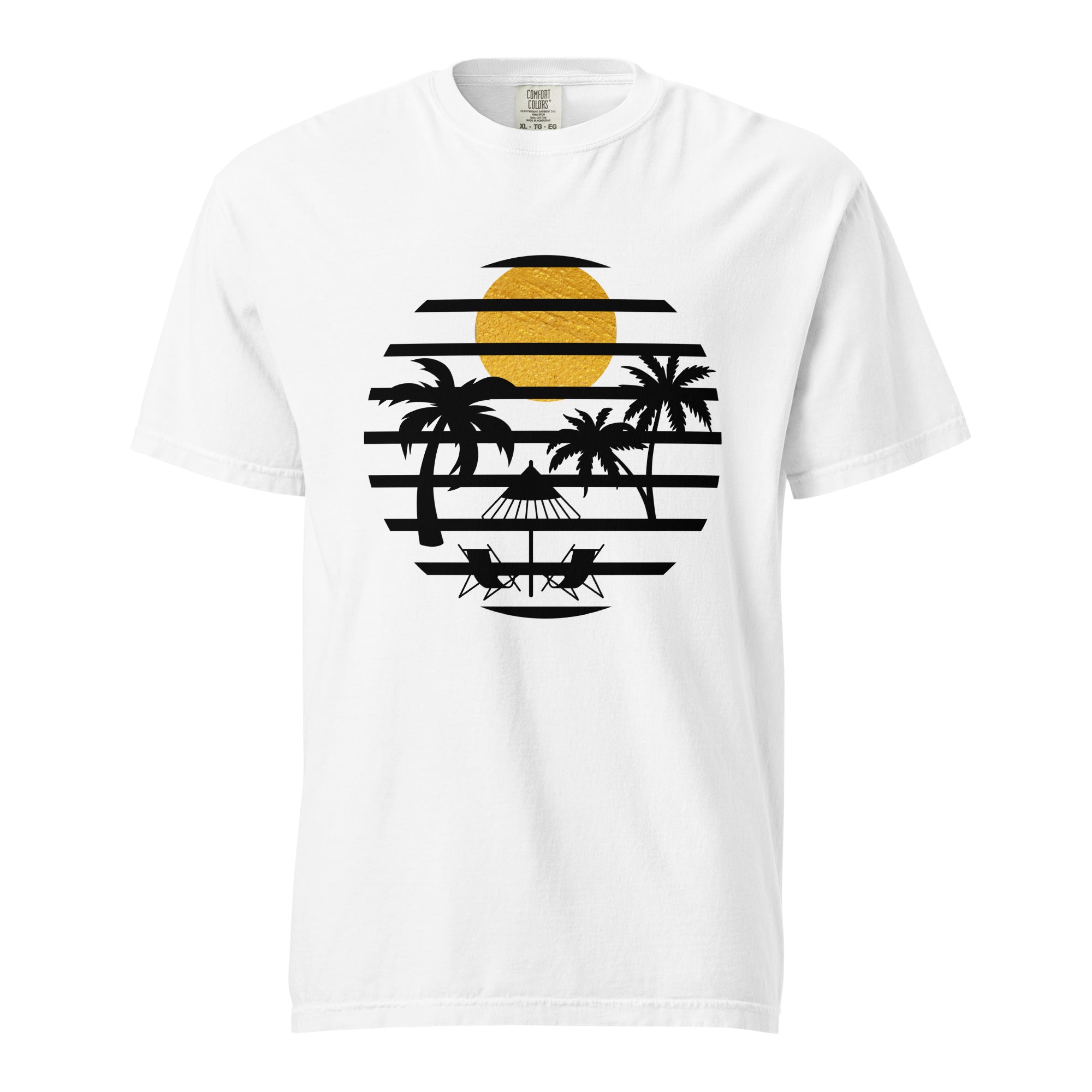 Unisex garment-dyed heavyweight t-shirt - MISTER P-BODY PRINTS